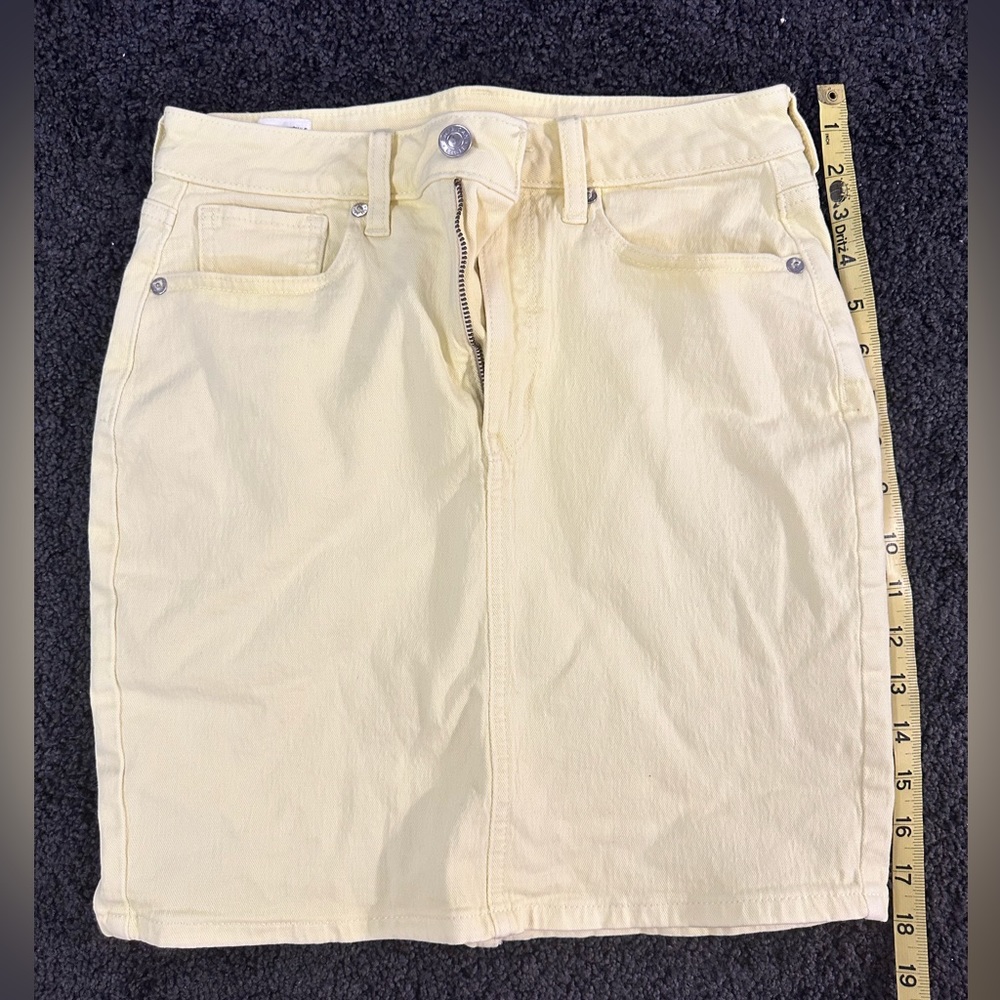 American Eagle Outfitters Yellow Skirt